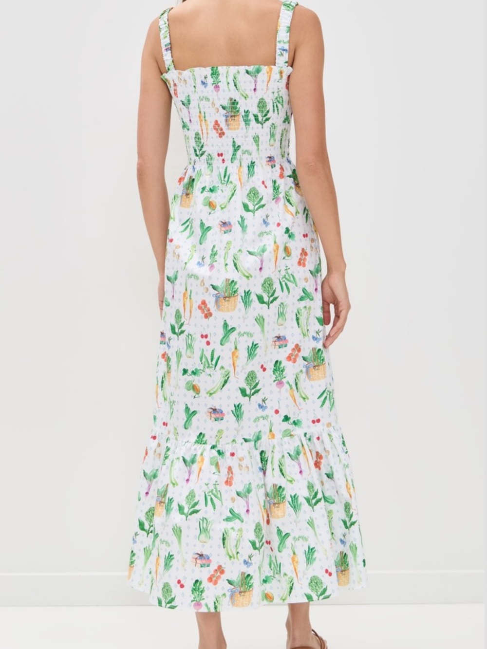 Hill House The Anjuli Nap Dress in Farmer’s Market Multi - Picture 10 of 10